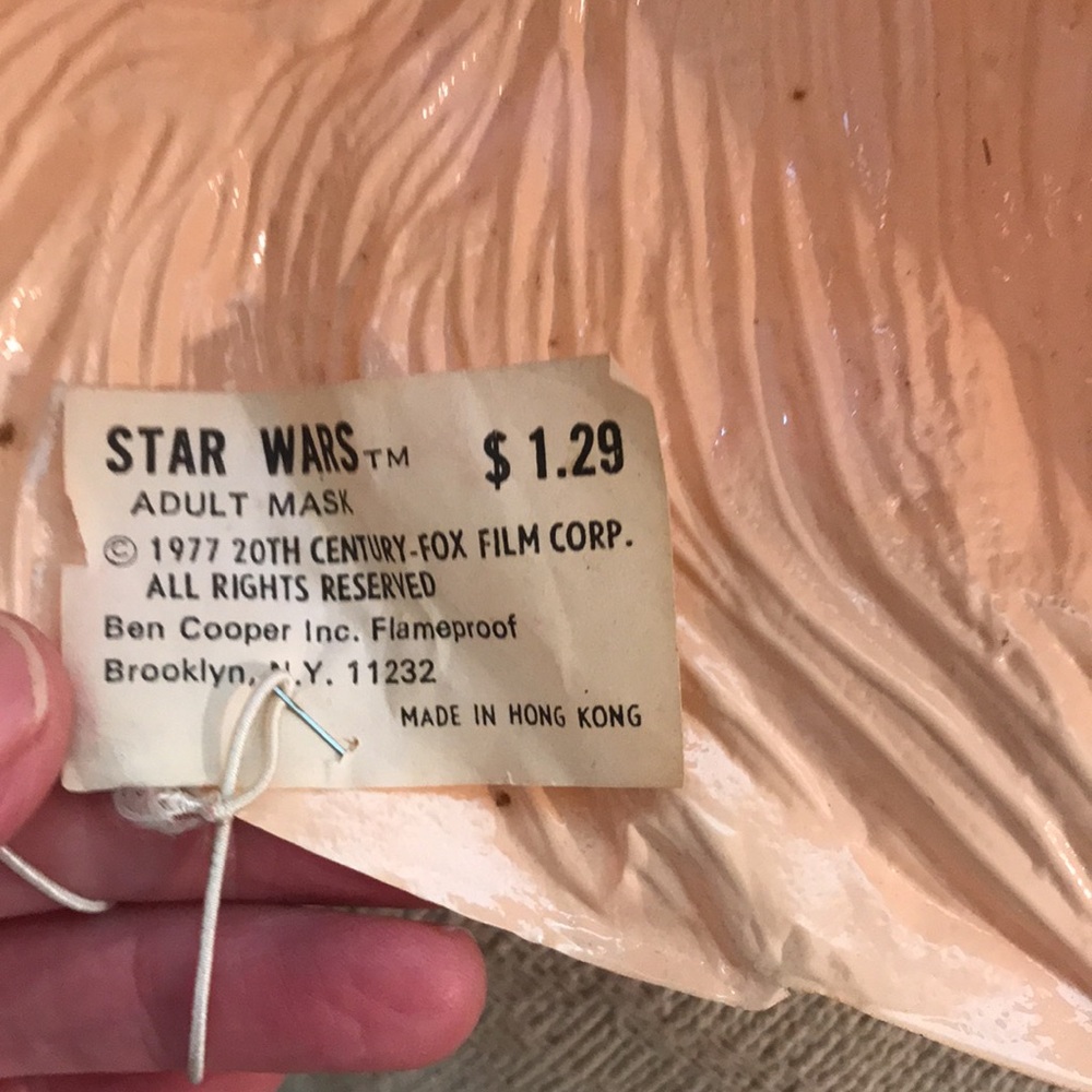 Vintage Chewbaca mask 1977 - Picture 2 of 3